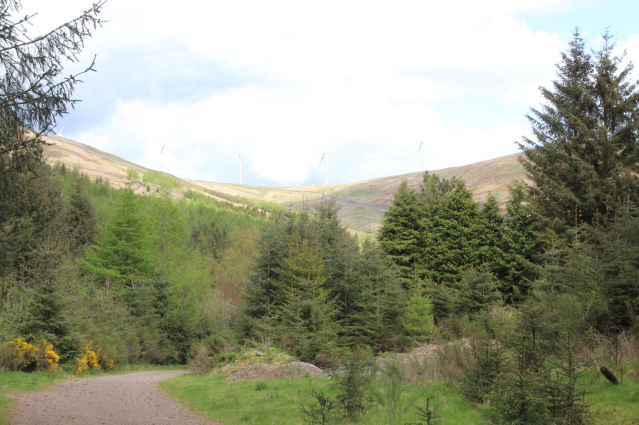 Lazy Days Lodge Glendevon Bagian luar foto